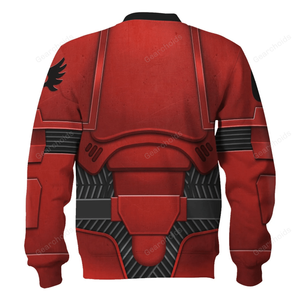 Space Marines Blood Angels V2 - Costume Cosplay Hoodie Sweatshirt Sweatpants WHHS59