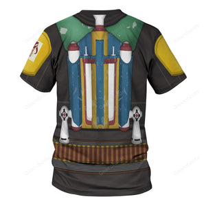 Star Wars The Book Of Boba Fett Costume T-Shirt For Men And Women SWHS42