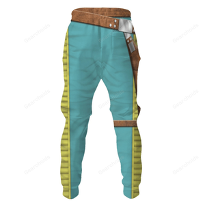 Star Wars Greedo Tetsu Jr.  Costume Hoodie Sweatshirt Sweatpants SWHS06