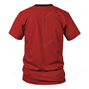 Star Trek IInto Darkness Red - 3D TShirt