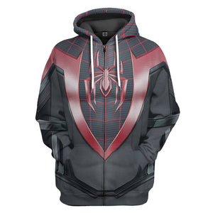 Spiderman Miles Morales Hoodie For Men And Women