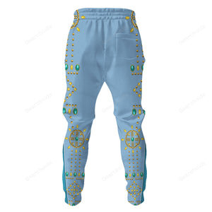 Elvis Tiffany Blue - Costume Cosplay Hoodie Sweatshirt Sweatpants ELHS23