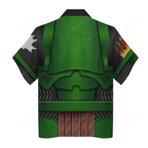 Warhammer Salamanders Captains - Costume Cosplay Hawaiian Shirt WHHS160