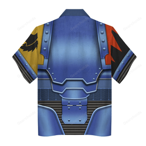 Space Wolves In Mark III Power Armor - Costume Cosplay Hawaiian Shirt WHHS169