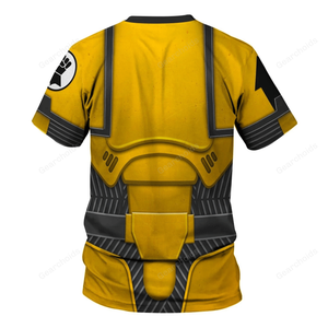 Warhammer Space Marines Imperial Fists - Costume Cosplay T-shirt WHHS107