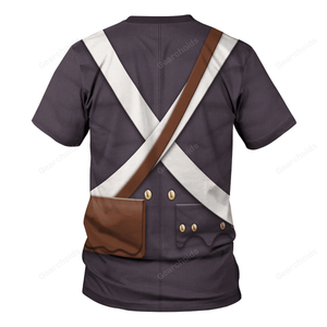 US Infantry-3rd Connecticut Regiment-1783 Uniform T-Shirt