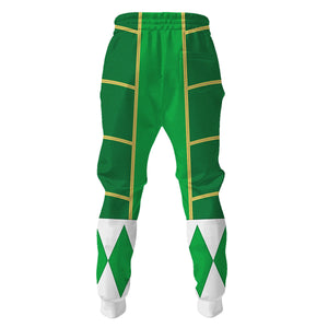 Green Ranger Mighty Morphin Cosplay - Hoodie Set, Sweatshirt, Sweatpants PRHS92