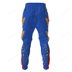 Elvis EAGLE Blue - Costume Cosplay Hoodie Sweatshirt Sweatpants ELHS24