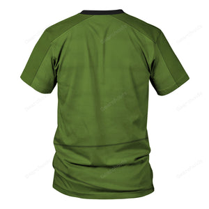 Star Trek Captain Pike Green Costume T-Shirt