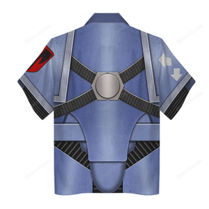 Pre-Heresy Space Wolves In Mark IV Maximus Power Armor - Costume Cosplay Hawaiian Shirt WHHS187