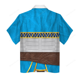 Princess Zelda Attire Hawaiian Shirt ZDHS05