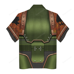 Salamanders In Mark III Power Armor - Costume Cosplay Hawaiian Shirt WHHS171