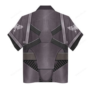 Pre-Heresy Black Templars In Mark IV Maximus Power Armor - Costume Cosplay Hawaiian Shirt WHHS190