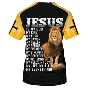 Jesus Is My God My Life T-shirt For Men And Women