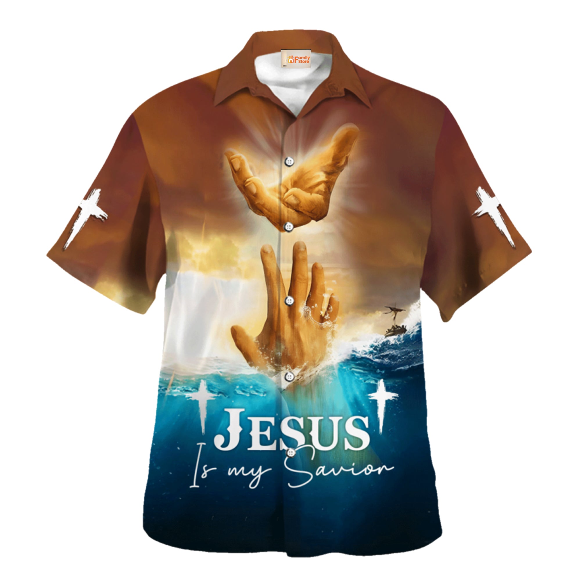 Jesus Is My Savior My Everything Hawaiian Shirt