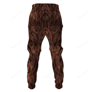 Star Wars Black Krrsantan, Brown Costume Hoodie Sweatshirt Sweatpants Tshirt Hawaiian shirt SWHS32