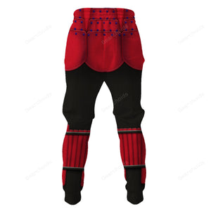 Star Wars Ashigaru Red Akazonae Koyal Guard Hoodie Sweatshirt Sweatpants Tshirt Hawaiian shirt SWHS33