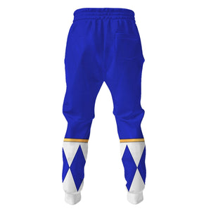 Blue Ranger Dragon Shield  Mighty Morphin Power Ranger - Hoodie Set, Sweatshirt, Sweatpants