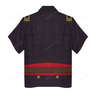 Union Army- Major- Infantry Uniform Hawaiian Shirt