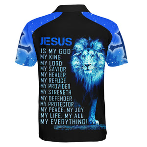 Jesus Is My Life All My Everything Polo For Men