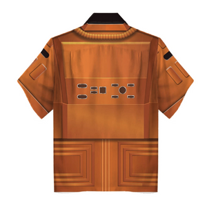 Star Trek Spock Space Suit Cool Hawaiian Shirt