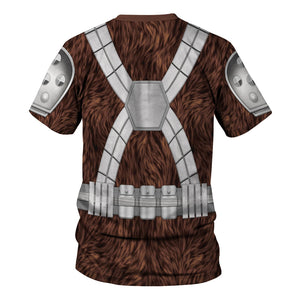 Star Wars Black Krrsantan, Brown Costume T-Shirt For Men And Women SWHS32