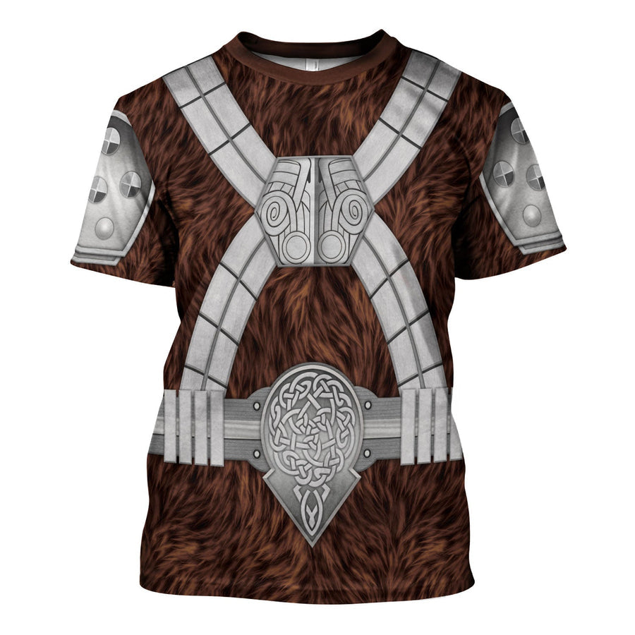 Star Wars Black Krrsantan, Brown Costume T-Shirt For Men And Women SWHS32