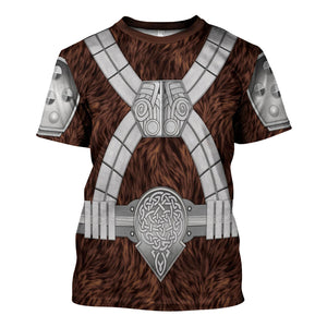 Star Wars Black Krrsantan, Brown Costume T-Shirt For Men And Women SWHS32