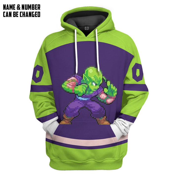 Personalized 3D DBZ Piccolo Hoodie