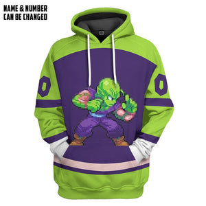 Personalized 3D DBZ Piccolo Hoodie