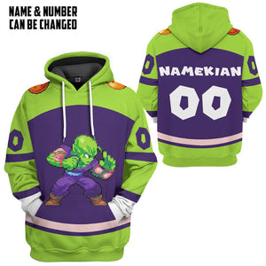 Personalized 3D DBZ Piccolo Hoodie