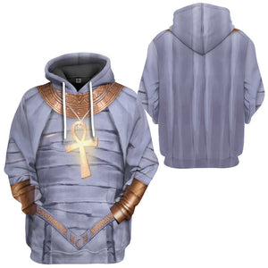 Mrvl Moon Knight Khonshu Cosplay Costume Hoodie