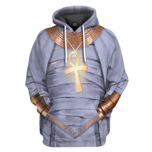 Mrvl Moon Knight Khonshu Cosplay Costume Hoodie