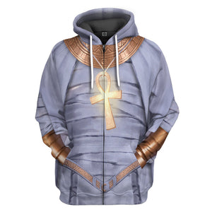 Mrvl Moon Knight Khonshu Cosplay Costume Hoodie