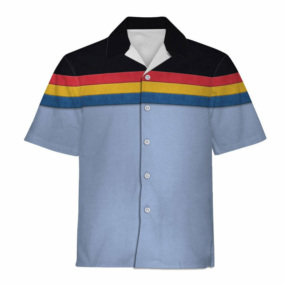 Star Trek Wesley Crusher Cool Hawaiian Shirt