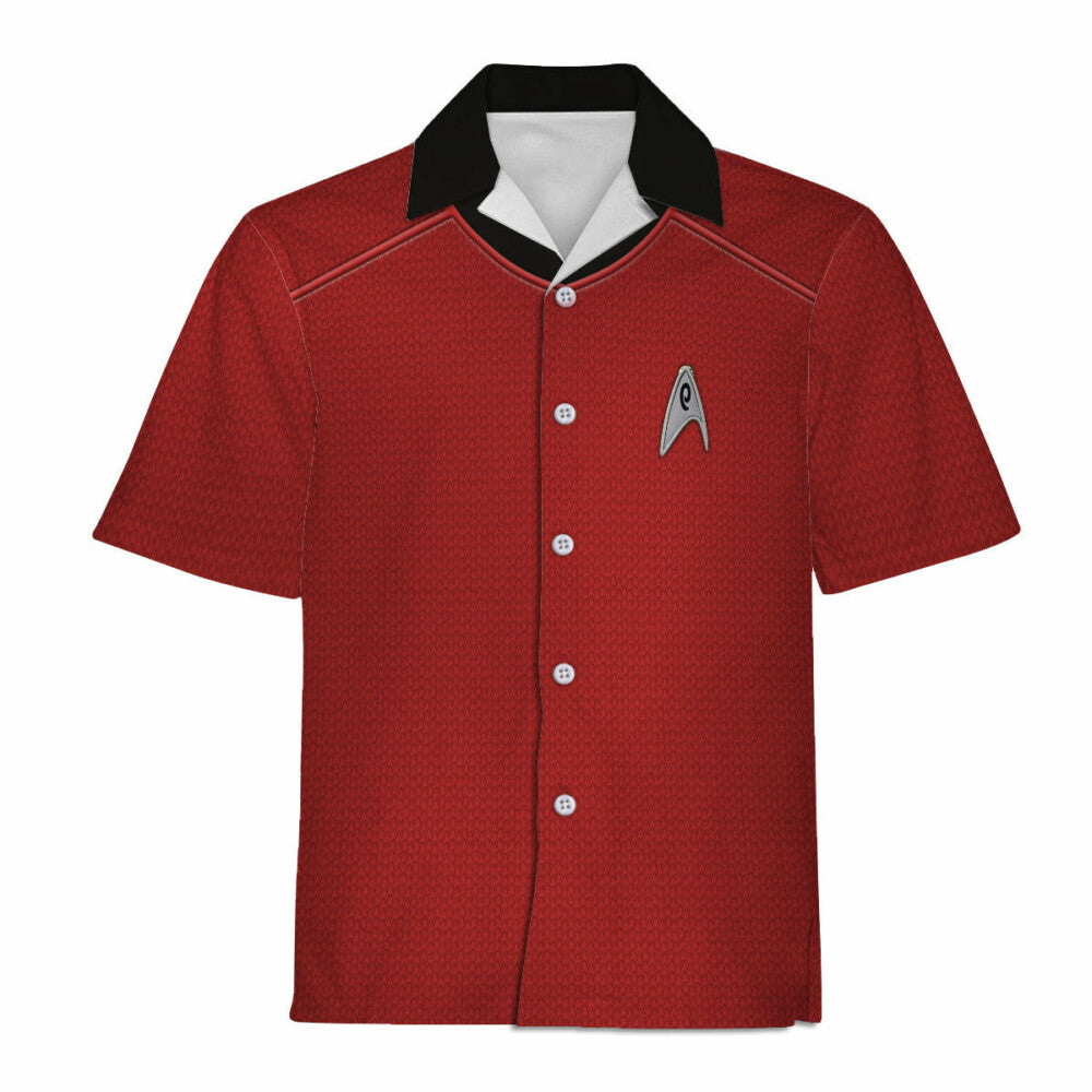 Star Trek Into Darkness Red Cool Hawaiian Shirt