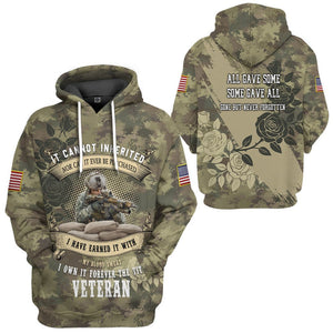 Memorial Day It Cannot Be Inherited Hoodie