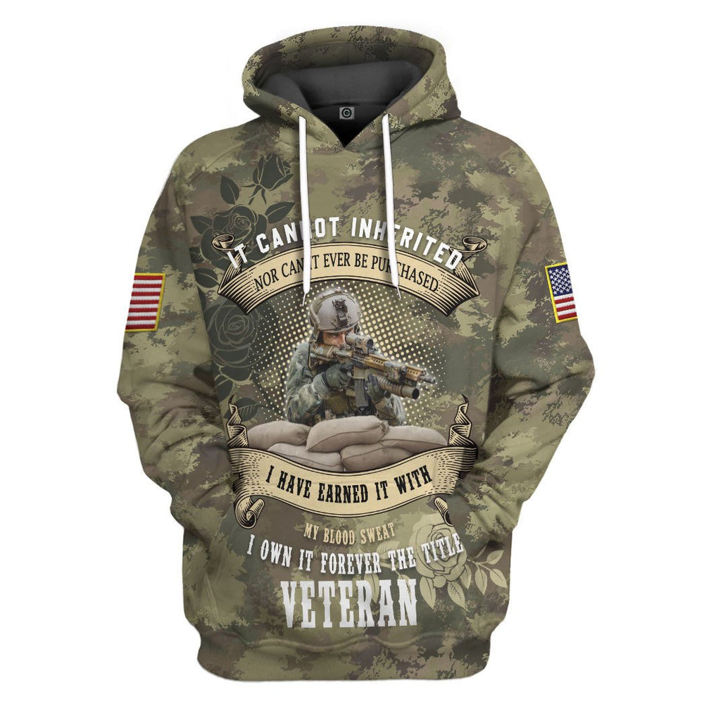 Memorial Day It Cannot Be Inherited Hoodie