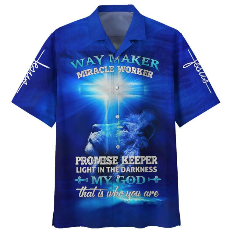 Promise Keeper Light In The Darkness Hawaiian Shirt