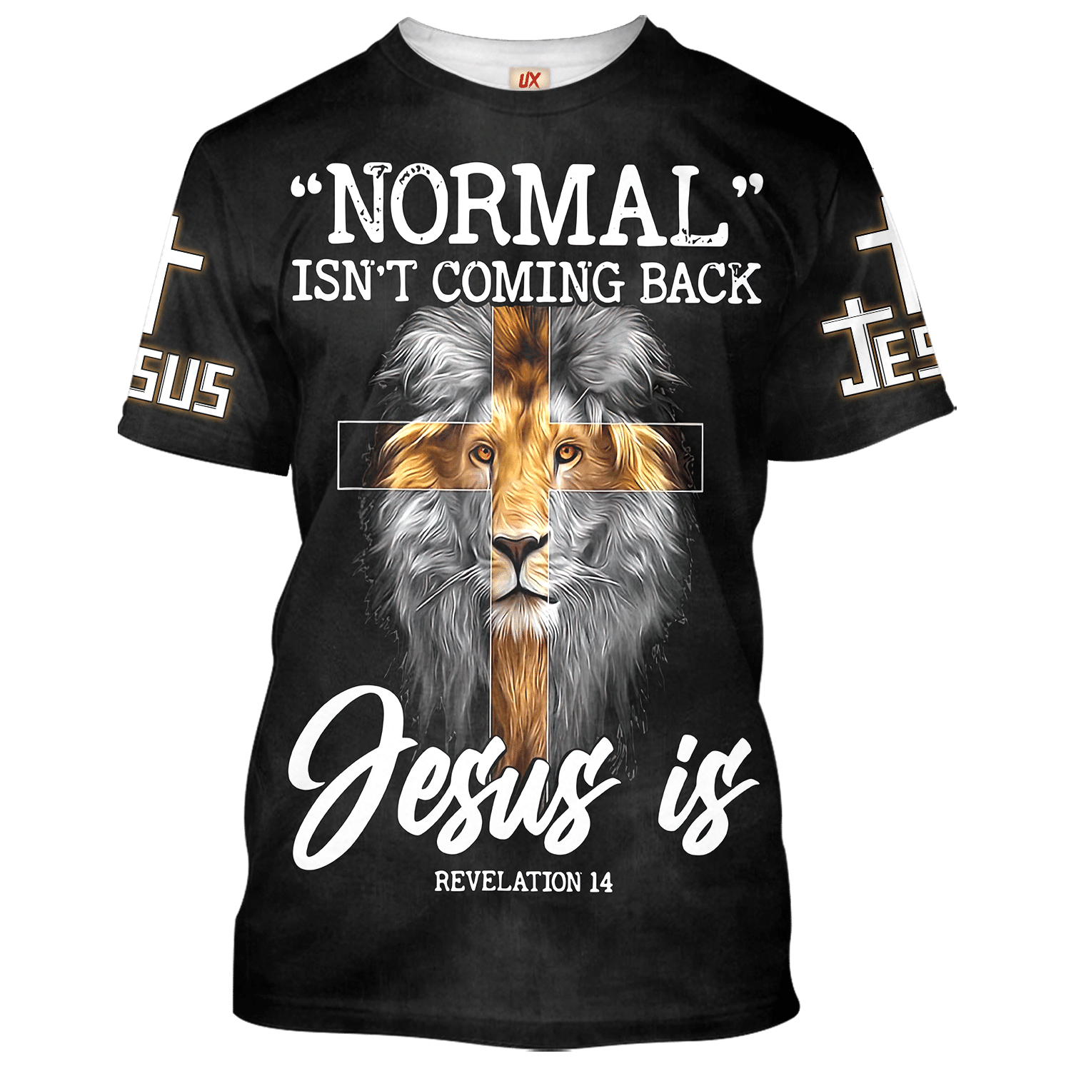 Jesus Normal Isn'T Coming Back Black T-shirt