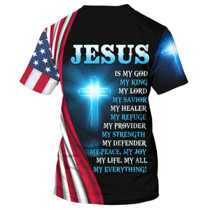 Jesus Is My Life Everything Lion T-shirt For Men And Women