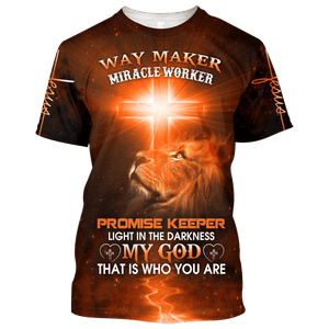 My God That Is Who You Are Orange T-shirt For Men And Women