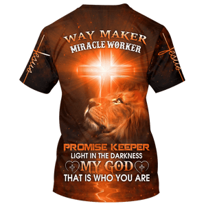 My God That Is Who You Are Orange T-shirt For Men And Women