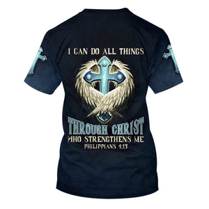 Through Christ Who Strengthens Me T-shirt For Men And Women