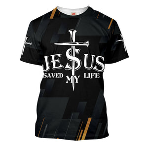 Jesus Saved My Life T-shirt For Men And Women