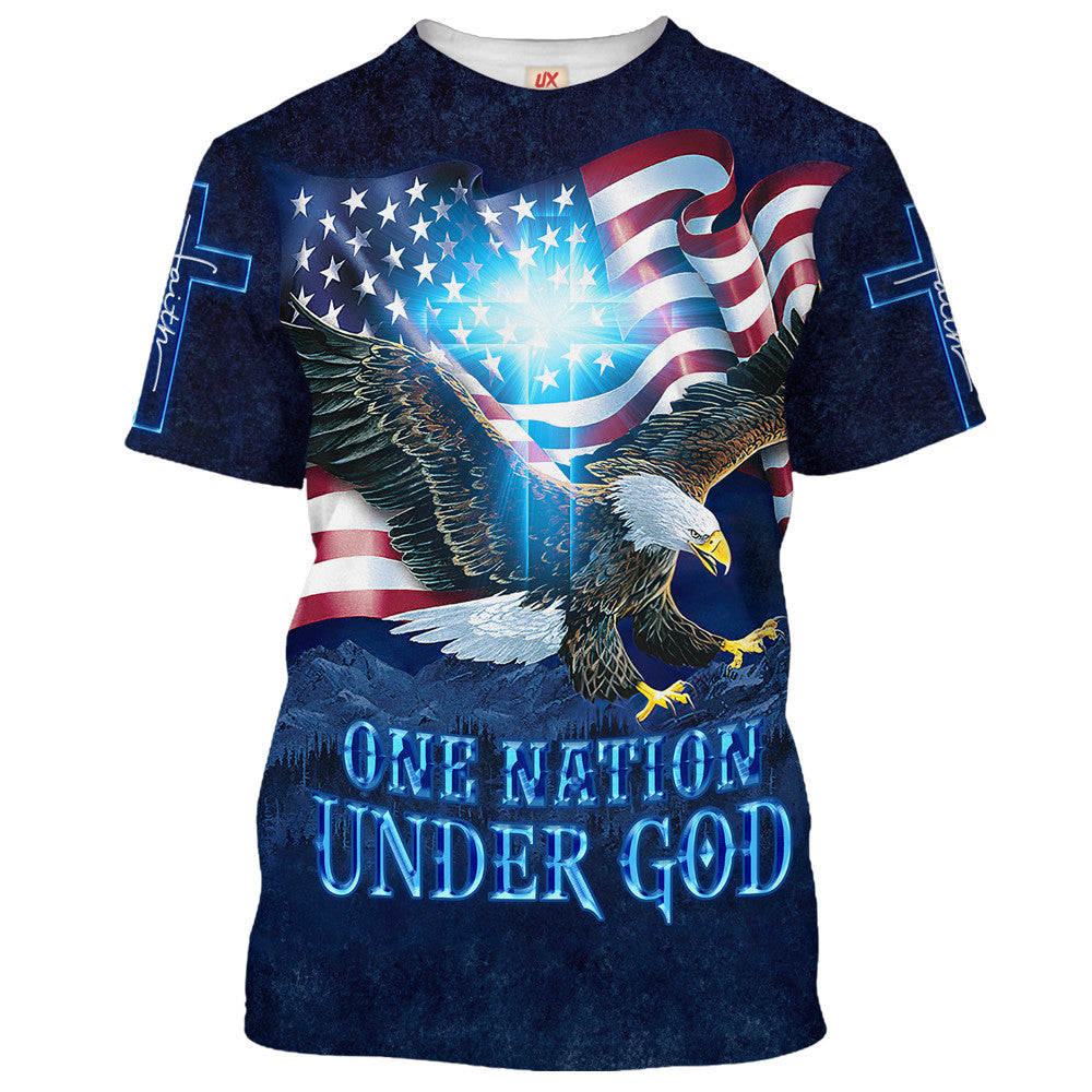 One Nation Under God T-shirt For Men And Women