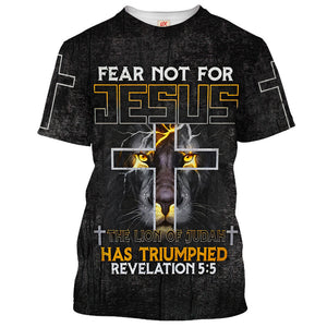 The Lion Of Judah Has Triumphed T-shirt For Men And Women