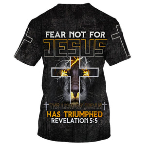 The Lion Of Judah Has Triumphed T-shirt For Men And Women