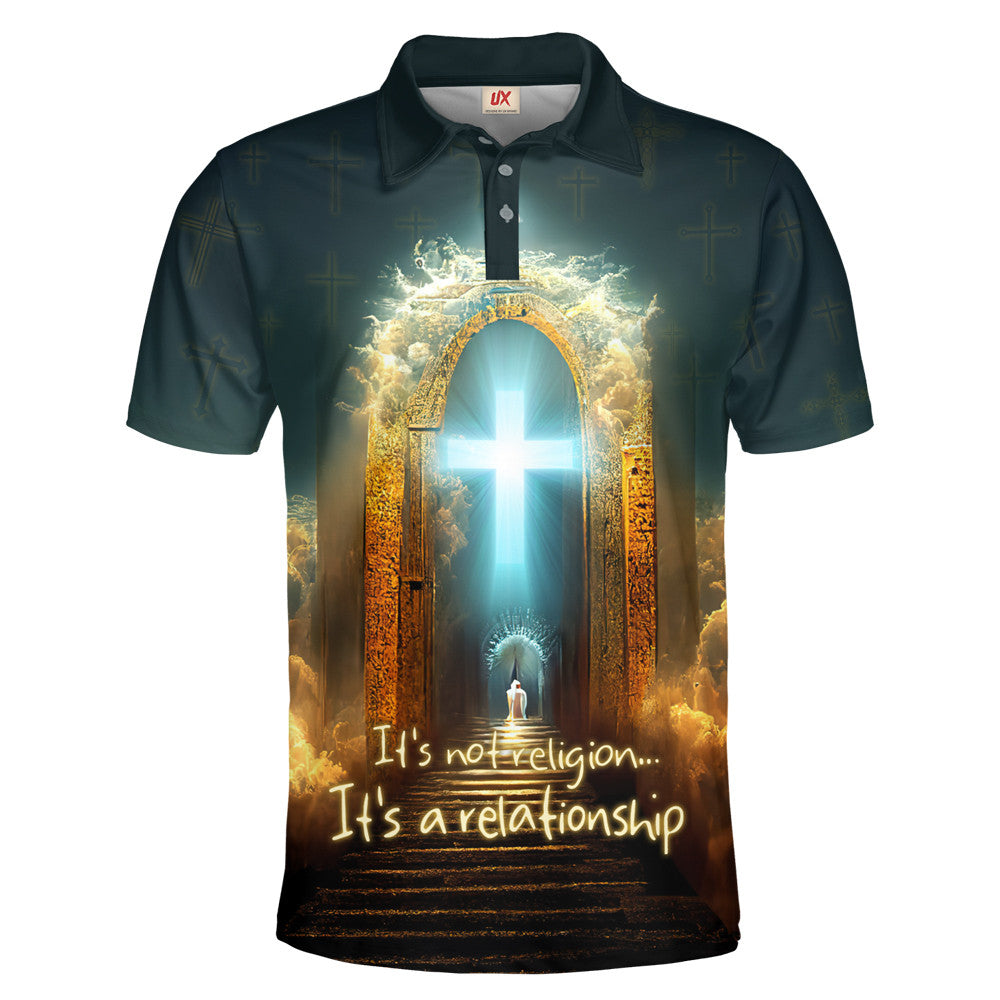 lt'S Not Religion, That's A Relationship Polo Shirt For Men