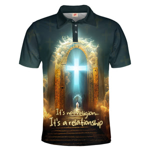 lt'S Not Religion, That's A Relationship Polo Shirt For Men